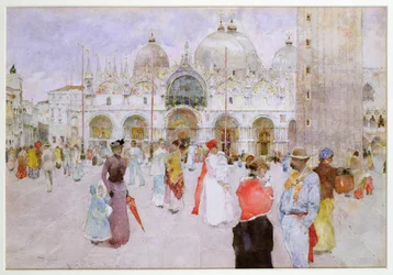 A, piazza di san marco, veneza
