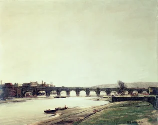 De manhã, Berwick no Tweed