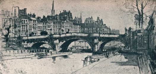 Pont Neuf: prato um do Paris Set, 1904