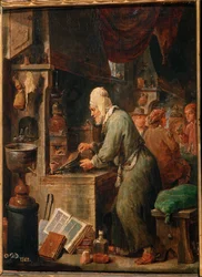 O alquimista (madeira)