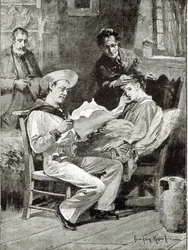 O Herói da Aldeia, de &39;Leisure Hour&39;, 1891