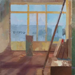 Musée des Aigles Modernes 12, 2017 (óleo sobre linho)