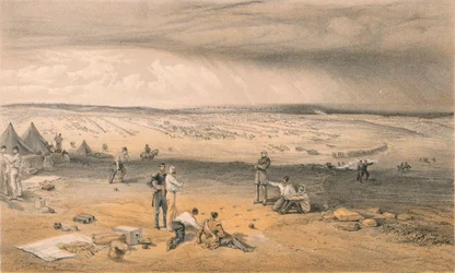 Acampamento da 3ª Divisão, 9 de julho de 1855.