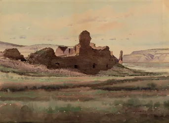 Ruínas de Pueblo Bonito, Chaco Canyon, Novo México