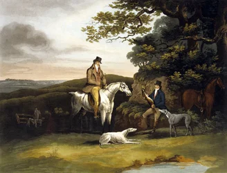 Coursing, placa 3, gravada por R.G. Reeve