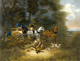 Tiroteio, placa 4, gravado por R.G. Reeve