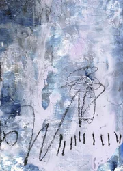 Textura azul abstrata