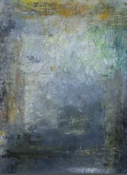 Paisagem abstrata com efeito envelhecido