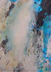 Abstrato Azul Sonhador
