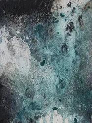 Texturas de azul-petróleo congeladas