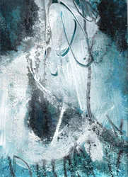 Abstrato «Misty Blue»