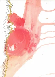 Abstração Fluida Rosa