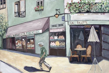 Canto do Café, 2017 (acrílico sobre tela)
