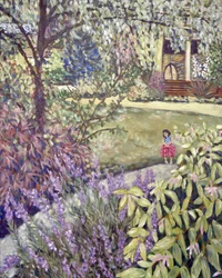 Fada das Flores, 2019 (acrílico sobre tela)