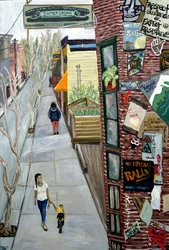 InterUrban, 2016 (acrílico sobre tela)