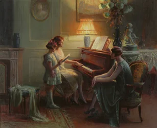 A lição de canto