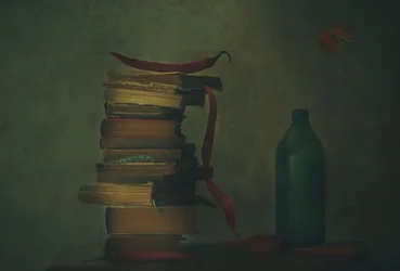 Malaguetas e livros antigos