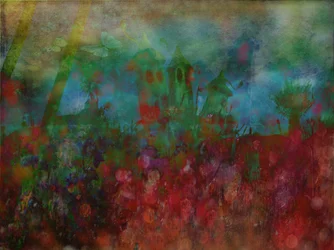 Jardim Fantástico e Vibrante