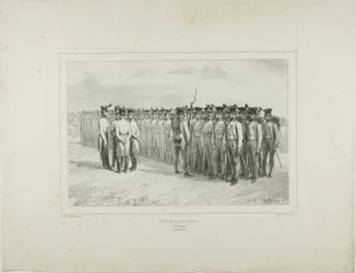 Infantaria húngara, Presbourg, 2 de julho de 1837