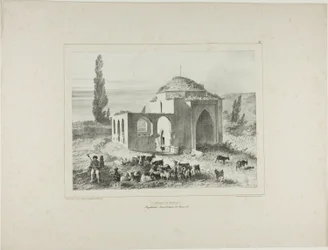 Túmulo de Mariah, Bachtcheh-Seraï, Crimeia, 21 de agosto de 1837