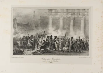 Place du Pantheon, noite de 22 a 23 de dezembro de 1830