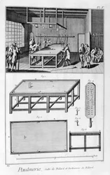 Homens jogando bilhar, 1751-1777