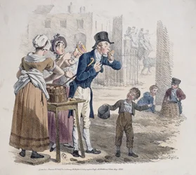 O vendedor de batata cozida, 1821