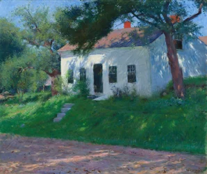 Casa de campo à beira da estrada