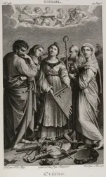 Denis-Sébastien Leroy, Chataigner e Bovinet - Santa Cecília, segundo Rafael - 1802-1815