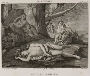 Denis-Sébastien Leroy, Chataigner e Dambrun - Eco e Narciso, segundo Nicolas Poussin - 1802-1815
