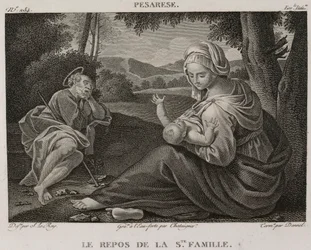Denis-Sébastien Leroy, Chataigner e Dennel - O resto da Sagrada Família, segundo Il Pesarese - 1802-1815