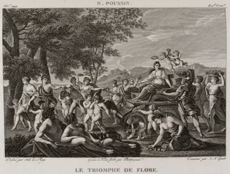 Denis-Sébastien Leroy, Chataigner e Niquet - O Triunfo da Flora, segundo Nicolas Poussin - 1802-1815