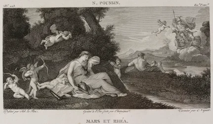Denis-Sébastien Leroy, Chataigner e Niquet - Marte e Rhea, segundo Nicolas Poussin - 1802-1815