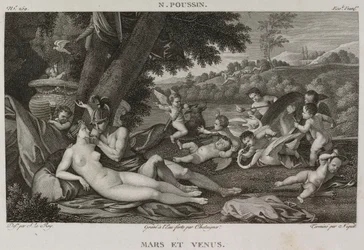 Denis-Sébastien Leroy, Chataigner e Niquet - Marte e Vénus, segundo Nicolas Poussin - 1802-1815