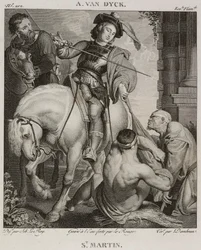 Denis-Sébastien Leroy, Le Rouge e Dambrun - São Martinho, segundo Antoine van Dyck - 1802-1815