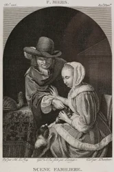 Denis-Sébastien Leroy, Lerouge e Dambrun - Cena familiar, segundo Frans van Mieris, o Velho - 1802-1815
