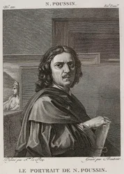 Denis-Sébastien Leroy et Boutrois - Retrato de Nicolas Poussin, segundo Nicolas Poussin - 1802-1815