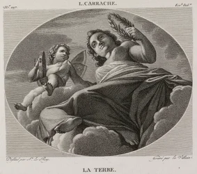 Denis-Sébastien Leroy et Le Villain - A Terra, segundo Ludovico Carracci - 1802-1815