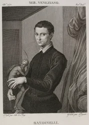 Denis-Sébastien Leroy et Pigeot - Bandinelli, anteriormente atribuído a Sebastiano del Piombo, atualmente atribuído a Bronzino - 1802-1815