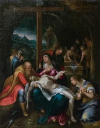 Lamentação de Cristo, c.1595-1600 (óleo sobre tela)