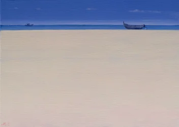 Barcos pesca, em, puvar, kerala