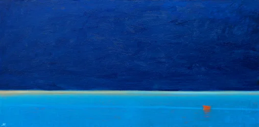 O Barco Vermelho, 2012 (Óleo sobre Tela)