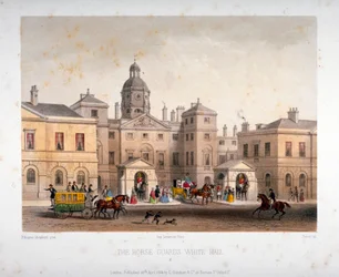 Horse Guards, Westminster, Londres, 1854.