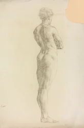Estudo de uma figura masculina