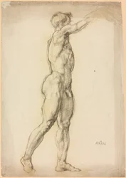 Estudo de uma figura masculina