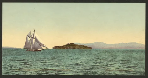 Alcatraz e a Porta Dourada, São Francisco
