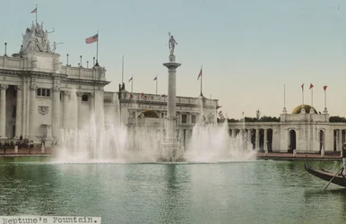 Fonte de Netuno, Exposição Trans-Mississippi, 1898