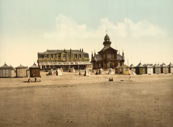 Praia e Cassino, Calais, França, c.1900