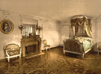 Petit Trianon, Versalhes, câmara de Maria Antonieta, c.1890-1900