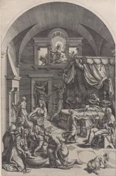 Nascimento de São João Batista, 1555-88.